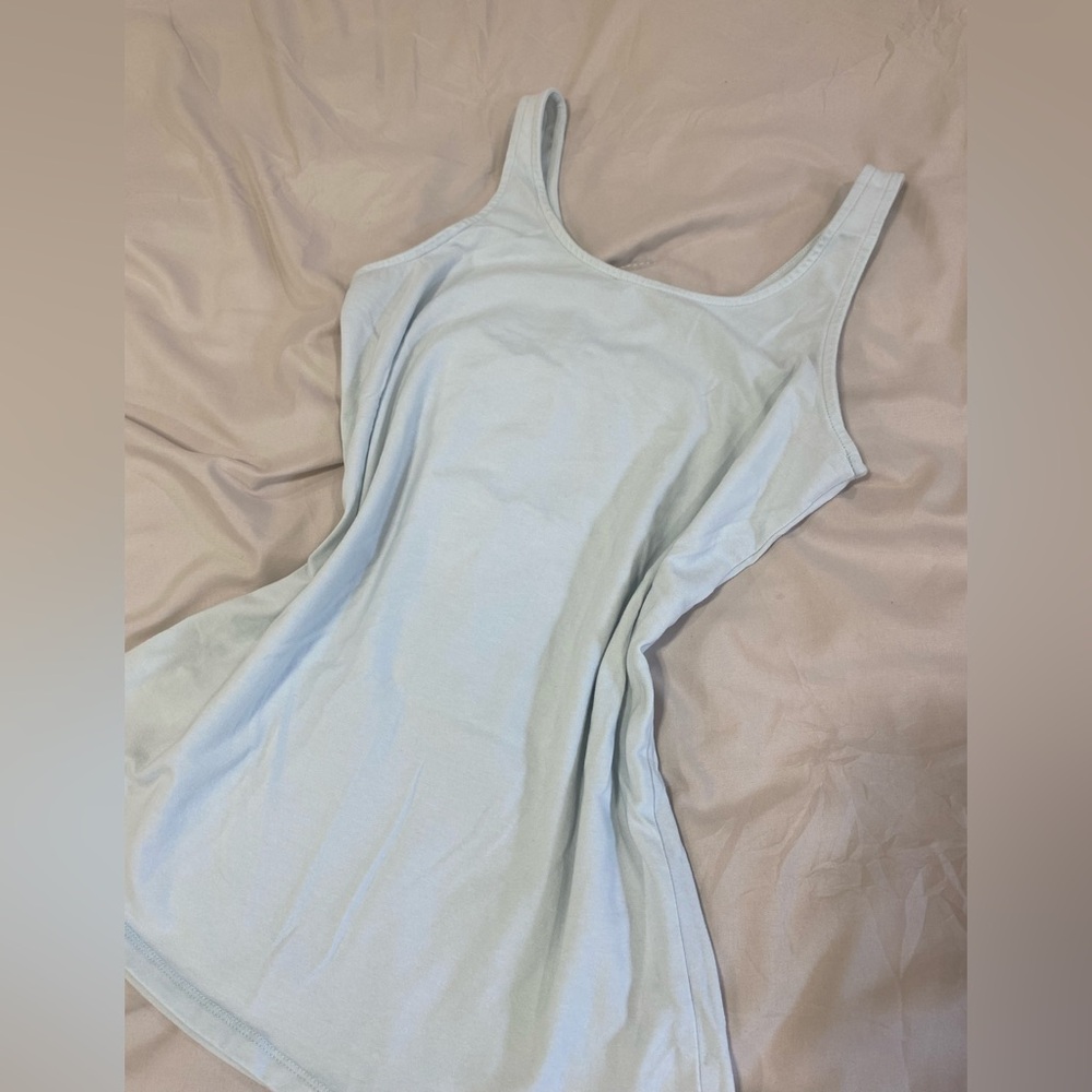 J Jill “Perfect Reversible Tank” muted blue size small 🌟 GUC
